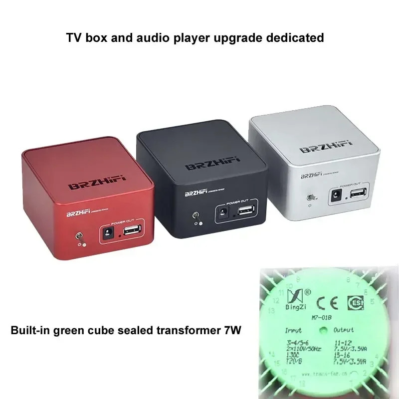 

New LP03 5V1A Audiophile Grade Portable Linear Power Supply With Case