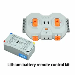 Advanced Motor Components Building Set with Power Function Enhancement (Battery remote)