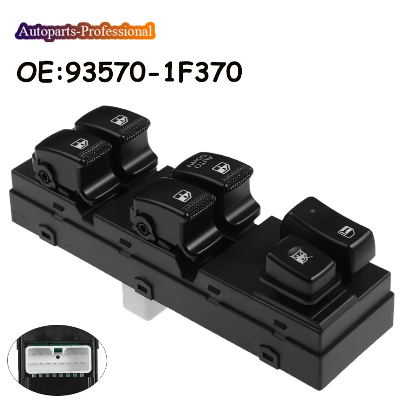 

Автомобильные аксессуары, новый электрический выключатель стеклоподъемника 935701F370 93570-1F370 для Kia Sportage 2005 - 2009