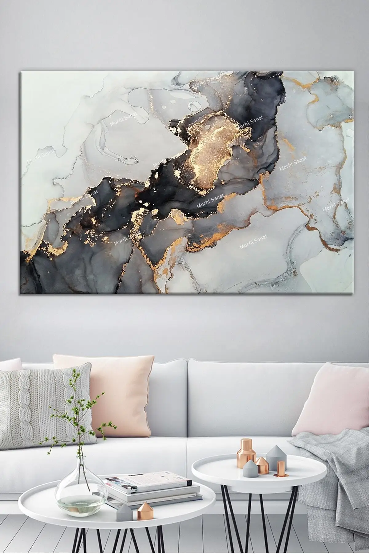 

Dance of Colors Abstract Artistic Canvas Painting 90x90