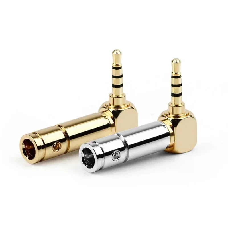 Keple Spina Jack Da 2,5 Mm, Stereo A 90 Gradi - Jack Di Riparazione Con Impugnatura In Plastica TS 3 Poli Maschio A Saldare Connettore Per Cavo Audio Fai Da Te - Foto 2