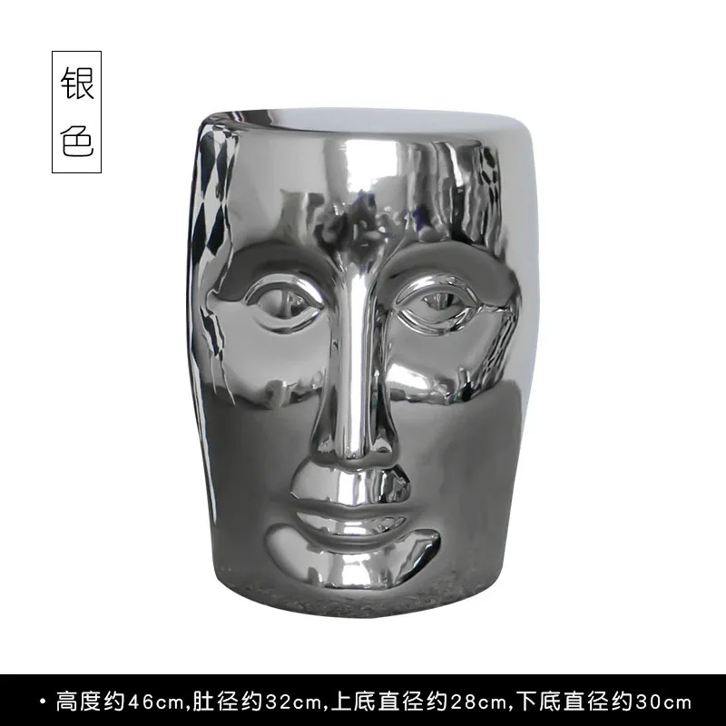 Description Picture 5 of itemNordic Ceramic Coffee Tables Creative Home Furniture Sofa Side Table Casual Decoration Designer Corner Table Bedroom Nightstand