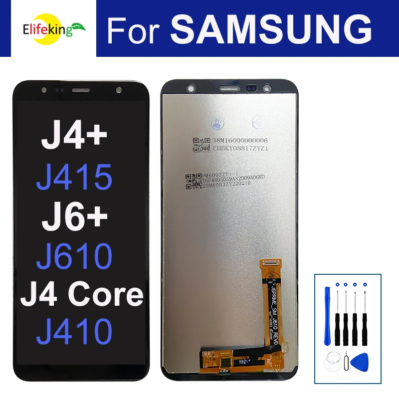 Tela de Toque Lcd para Samsung Galaxy j4 Core J410 60 Polegadas Montagem do Digitalizador Peças de Reparo do Telefone Móvel - Image 5