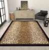 Leopard Living Room Rug Mat Non-slip Absorbent Mat Front Room Corridor Kitchen Bedroom balcony toilet Modern decorative carpet 2