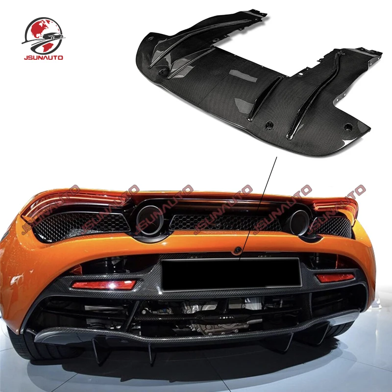 

For McLaren 720s High Quality oem Style Carbon Fiber Bumper Rear Lip Diffuser For 720s 2017-2021720S Coupe Car Accessories