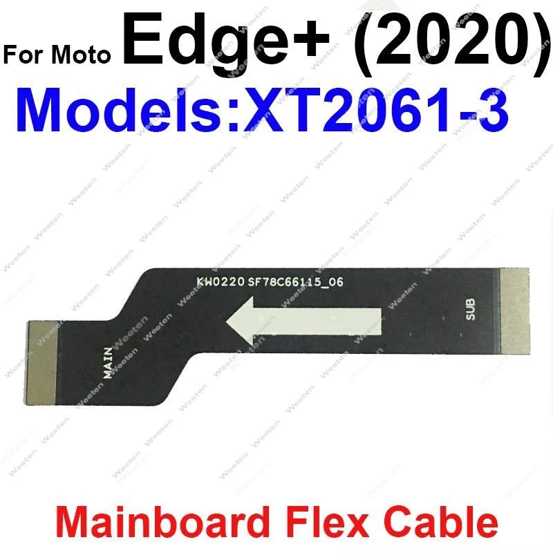 Enhanced Product Title: 

Mainboard Flex Cable for LCD Screen Connection