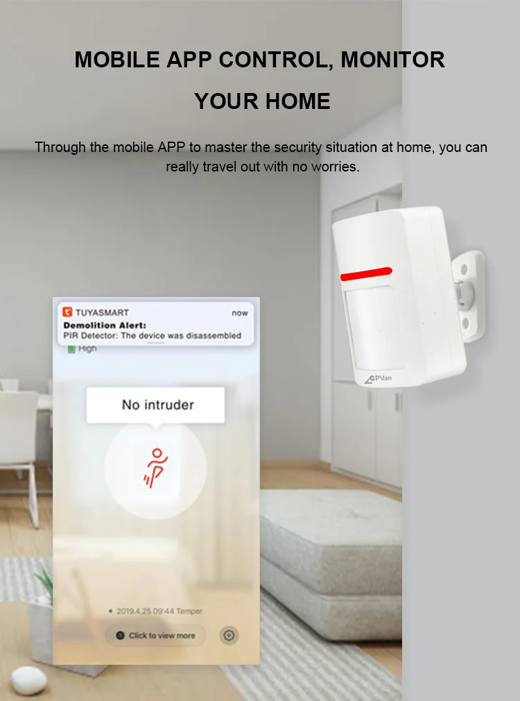 Tuya ZigBee Human Motion Sensor