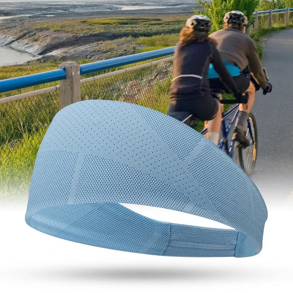 

Useful Head Wrap Sweat Absorption Soft Wear Resistant Hairband Hairband Sport Headband