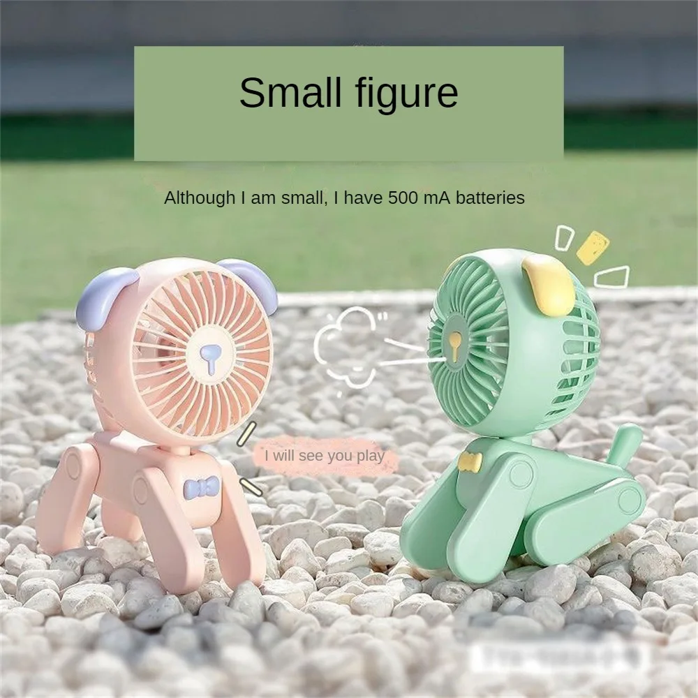 Cute USB Rechargeable Desk Fan
