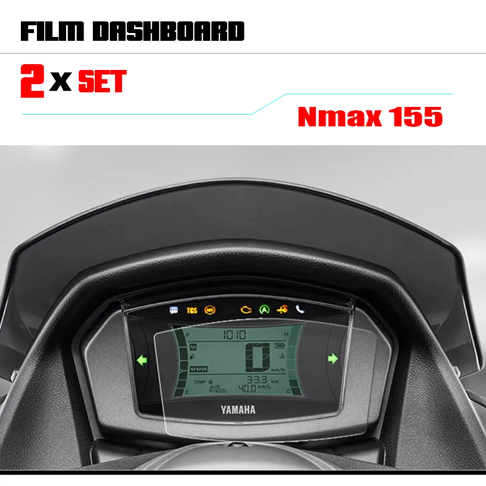 

Motorcycle Instrument Cluster Scratch Protection Film Dashboard Protector For Yamaha NMAX155 NMAX 155 NMAX-155 2020 2021 2022