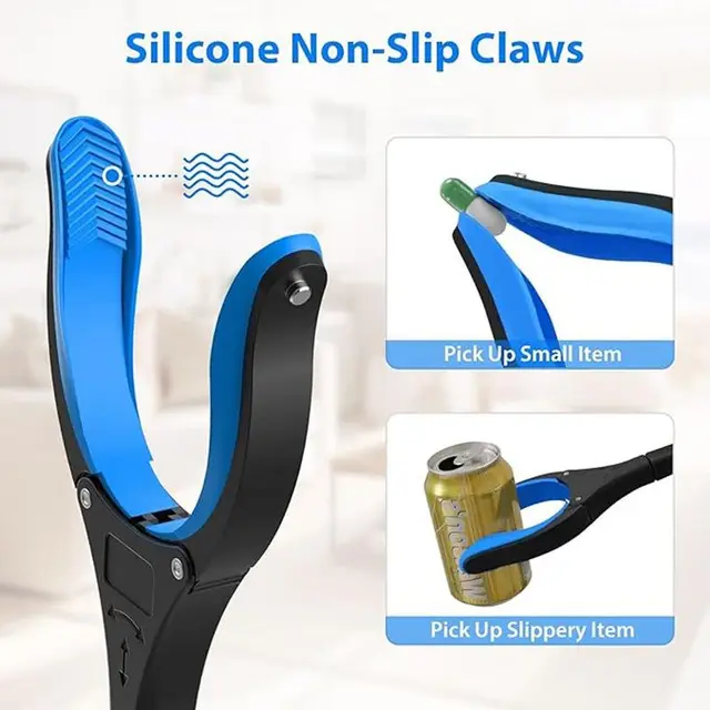 Foldable Grabber With 360° Swivel Clip Thickened 1