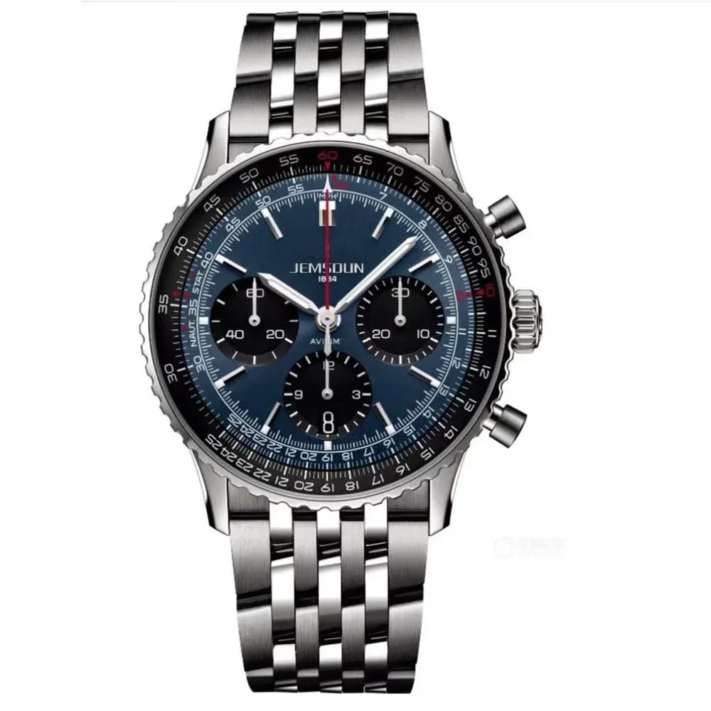 

2023 Luxury Original Brand Men's Watch Navitimer BR01 Fashion Business Timepiece 44MM Date Quartz Clock with watches