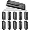 12Pcs Floor Register Trap Cover Vent Screen For Home Mesh Elastic Band Filter Floor Air-Vent Mesh Cover,4 X 10Inch Easy To Use 5