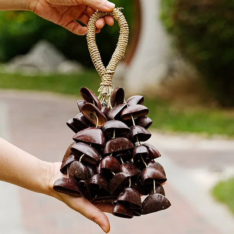 Natural Fruit Ringing Bell Yoga Meditation Diapason Wind Chimes Sound Healing Musical Bells Professional Percussion Instruments