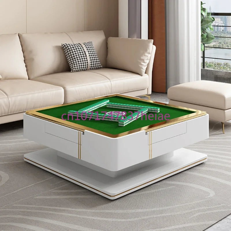 

Multifunctional Tea Table Automatic Electric Lifting Tea Table Changing Dining Table Dual-Use Stone Plate Mahjong