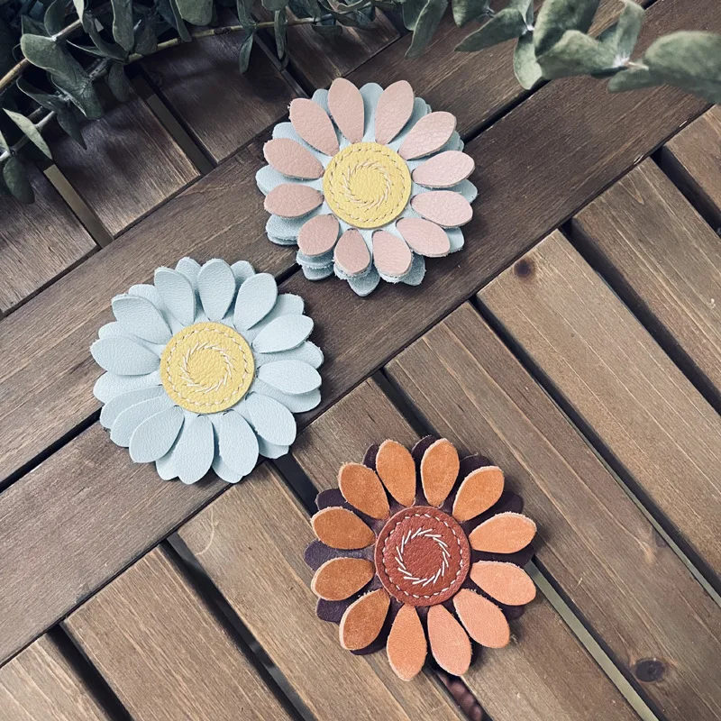 새로운 일본 철강 블레이드 DIY 가죽 공예 8CM 다섯 꽃잎 꽃 다이 커팅 나이프 금형 나무 손 펀치 도구