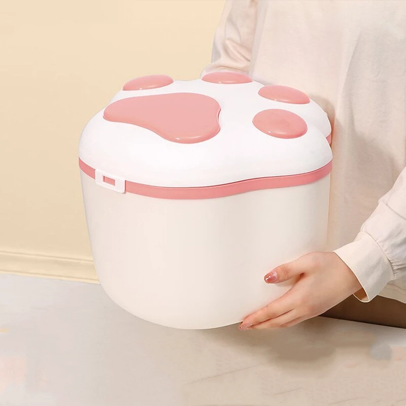 PetFoodStorageContainerMoistureproofCatDryFoodStorageBucket