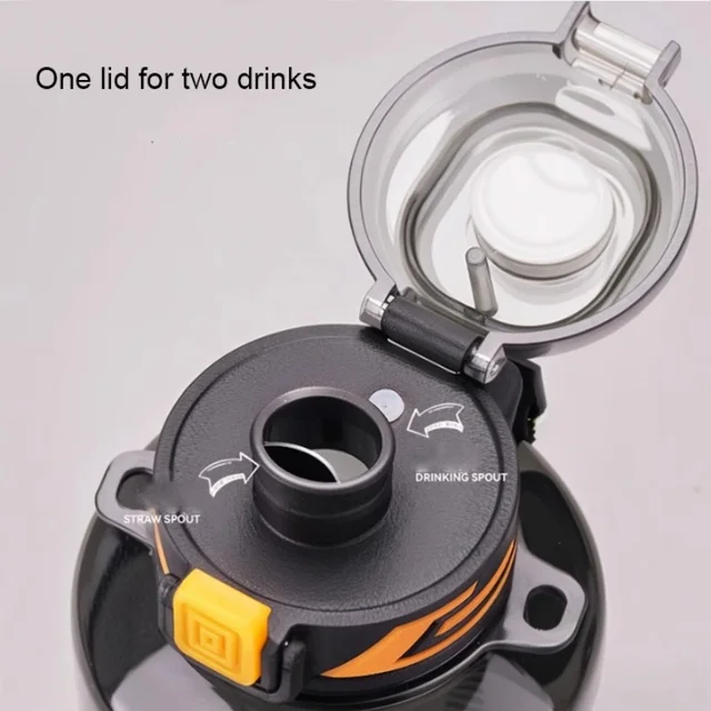 Summer Large-capacity Sports Kettle High-value Dun Dun Bucket Outdoor Accompanying Water Cup High Temperature Resistance 2
