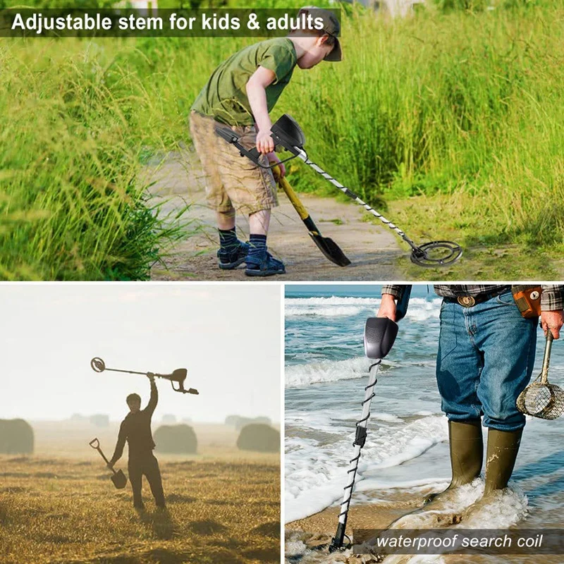 MD-4060 High Sensitivity Metal Detector Professional Underground Gold Detectors Pinpointer Detecting Jewelry Treasure Hunter metal detector