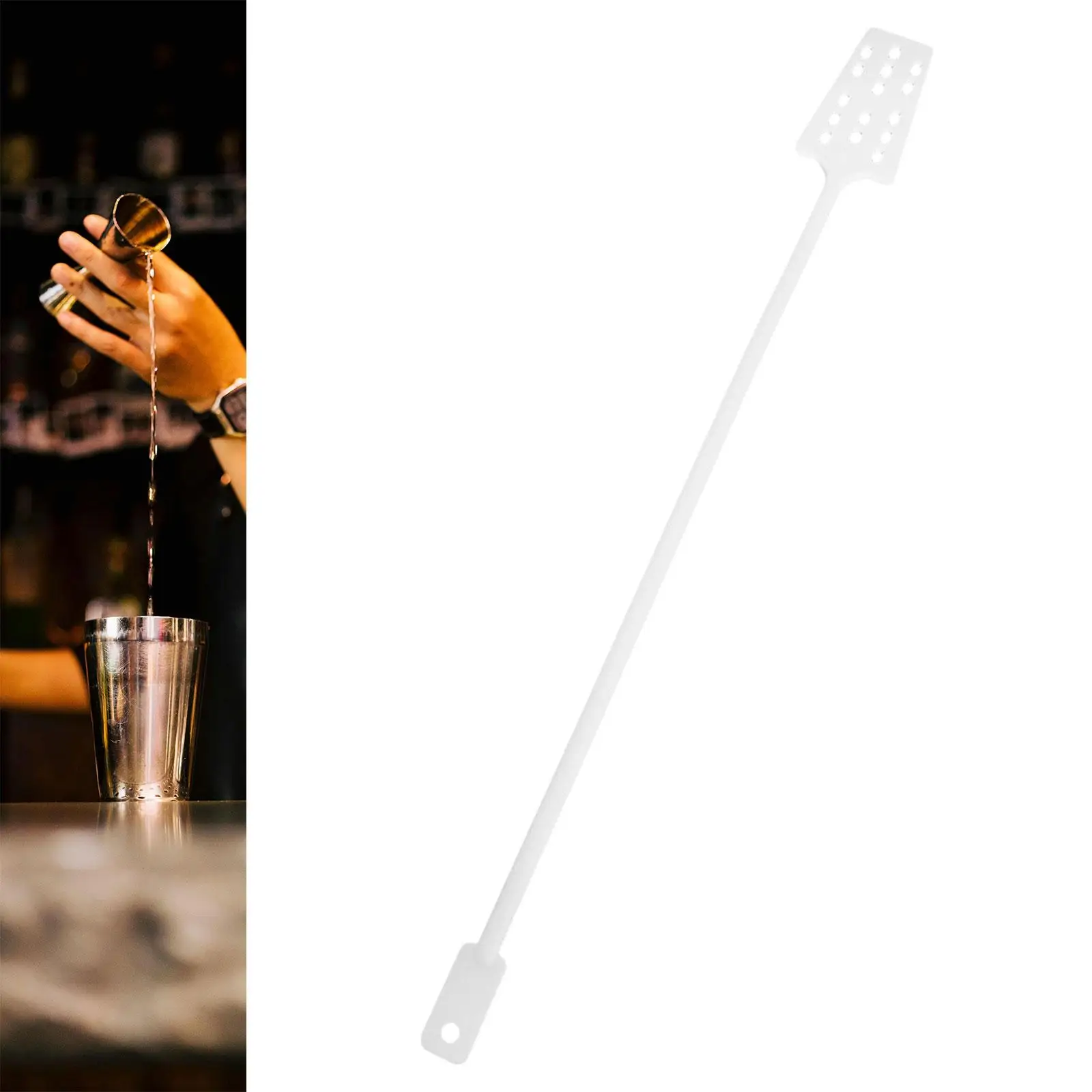 

Mash Paddle Long Stirrer Kitchen Length 60.5cm Sturdy Handheld Mixing Paddle