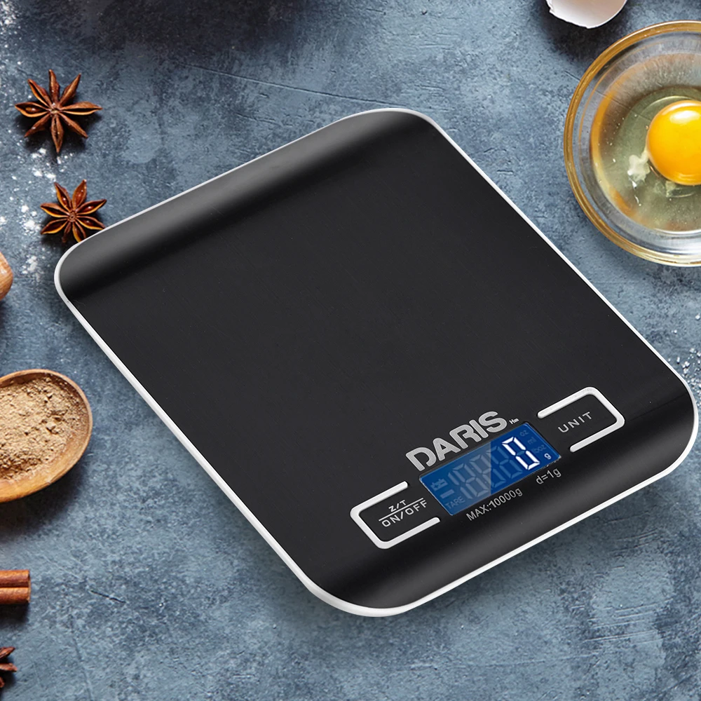 1PCS Digital Kitchen Scale 10kg/1g Food Scale Multifunction Weight Scale  Electronic Cooking Baking Scale with LCD Display - AliExpress