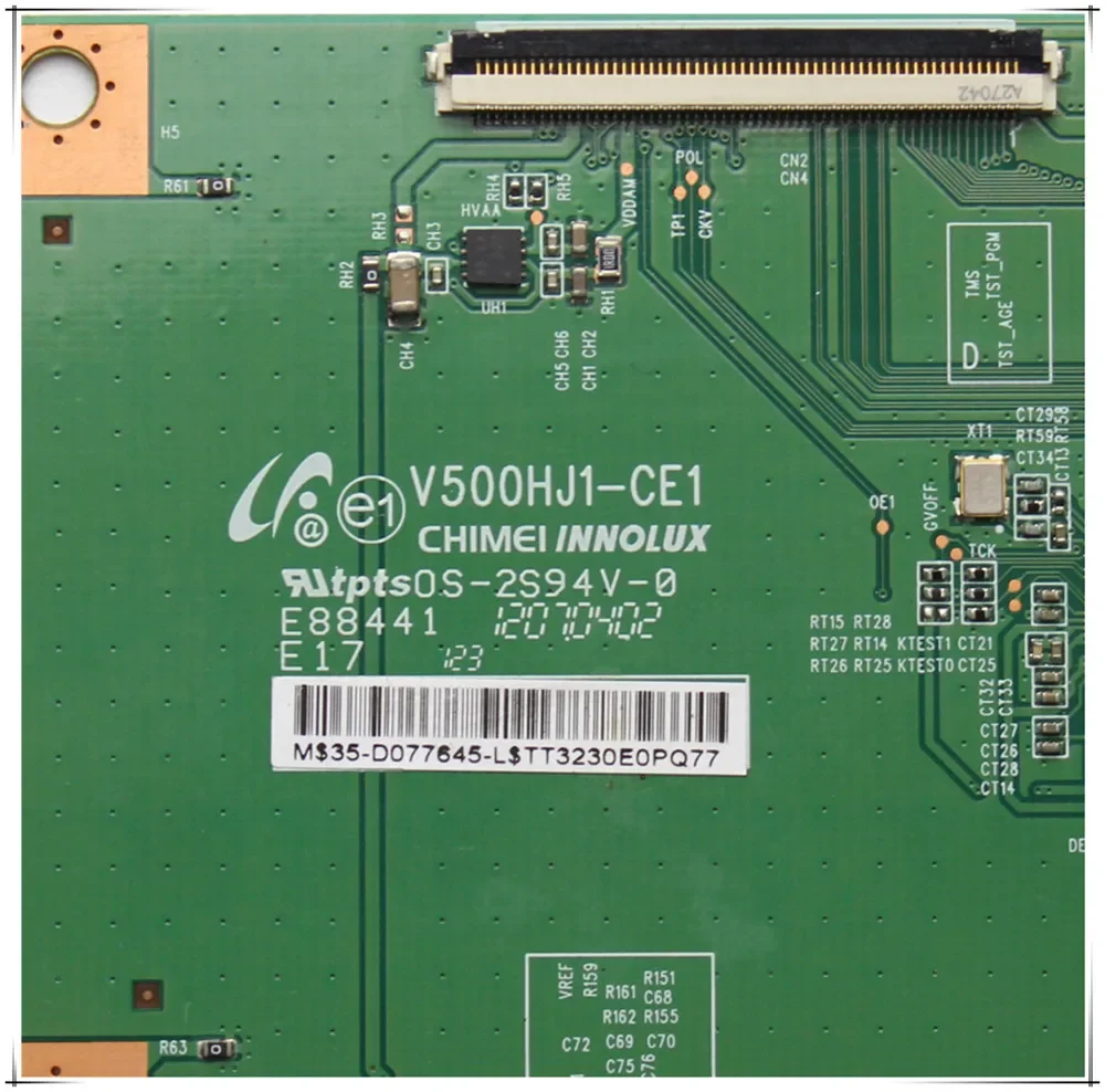 T-con 보드 V500HJ1-CE1, TX-L39EM6B EMT39T E222034 3E-D083231 등 전문 테스트 보드, V500HJ1 CE1, 무료 배송