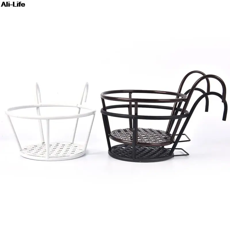 Hanging Type Versatile Lightweight Metal Plants Stand Plant Shelf Rack For Indoor Balcony Flower Stand Green Hanging Orchid