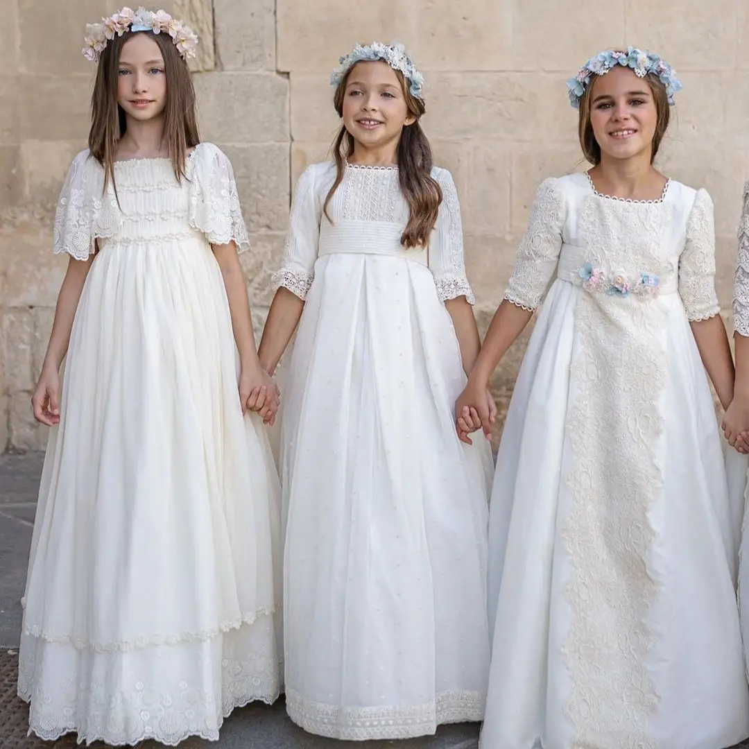 Vestidos de niña de flores