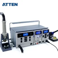 ATTEN MS-300 3 IN 1 Combination Hot Air Gun Desoldering Rework Station DC Power Supply Maintenance System 1