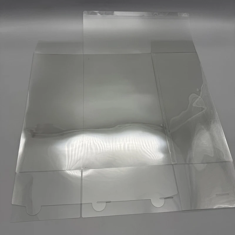 Crystal Clear PET Plastic Storage Display Box for First Generation Game Console