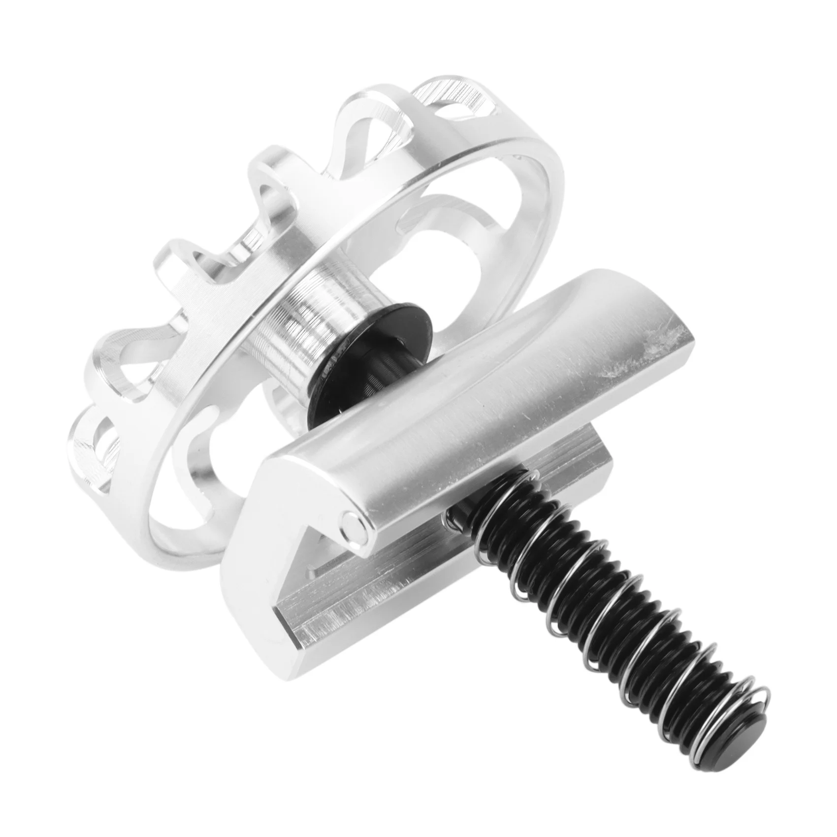 

Folding Bike Hinge Clamp Cnc Aluminum Alloy C Buckle for Brompton Bike Hinge Clip Bicycle Accessories,Silver