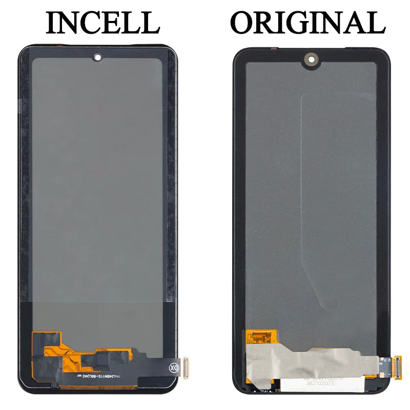YHX-OU AMOLED Écran LCD Avec Châssis PourXiaomi Redmi Note 11s 2201117SG 2201117SI 2201117SY 2201117S Écran Complet Tactile LCD Display De Rechange Avec Film De Protection D'écran Et Outils 6.43" Noir