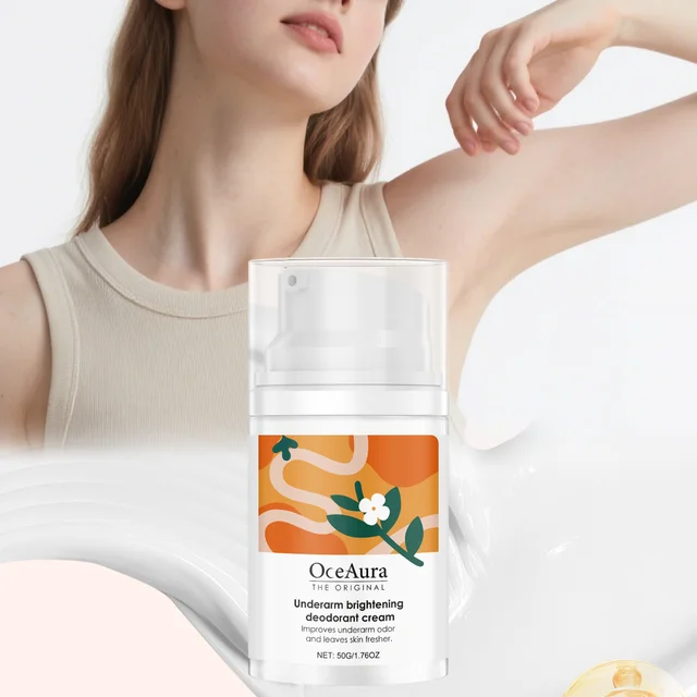 Crème pour le corps pour les aisselles foncées, éclaircissante, Non grasse, hydratante, lissante pour la peau, avec formule d'aloe Vera, Tube à usage quotidien 1