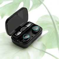 New Bluetooth headset M10 hands-free LED Dispay headset Bluetooth HiFi stereo music wireless earplug waterproof game headset