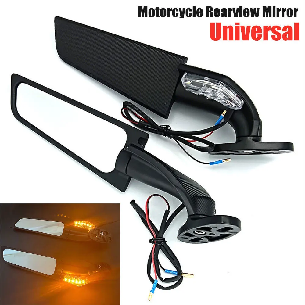 Spiegel gemodificeerde windvleugel verstelbare roterende achteruitkijkspiegel voor YAMAHA YZF R6 R1 R25 R3 R125 R15 22 - Racext Spiegel Gemodificeerde Wind Wing Verstelbare Roterende Achteruitkijkspiegel Voor YAMAHA YZF R6 R1 R25 R3 R125 R15 - - Racext 21