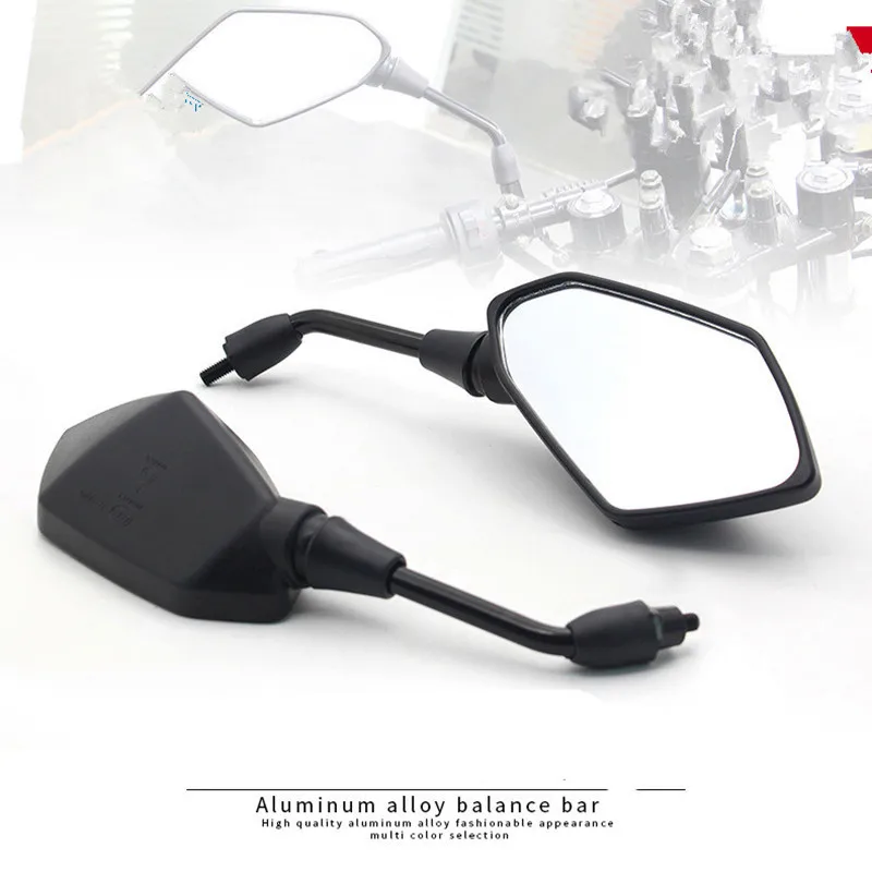 7/8 In 22mm Bar End Rearview Mirrors For Motorcycles And Scooters - Foto 7