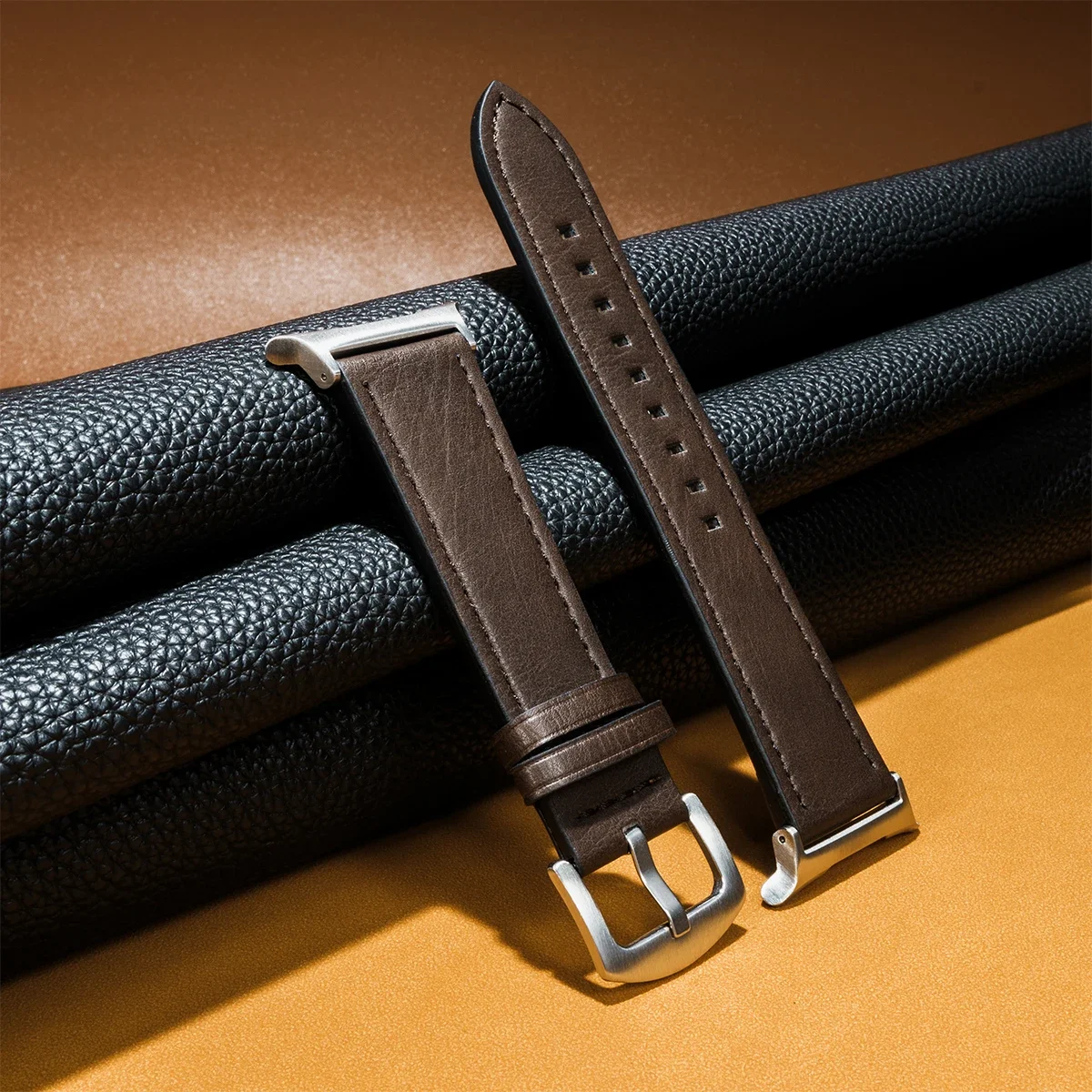 Premium No-Gap Leather Strap Wristband - Quick Business Band Bracelet