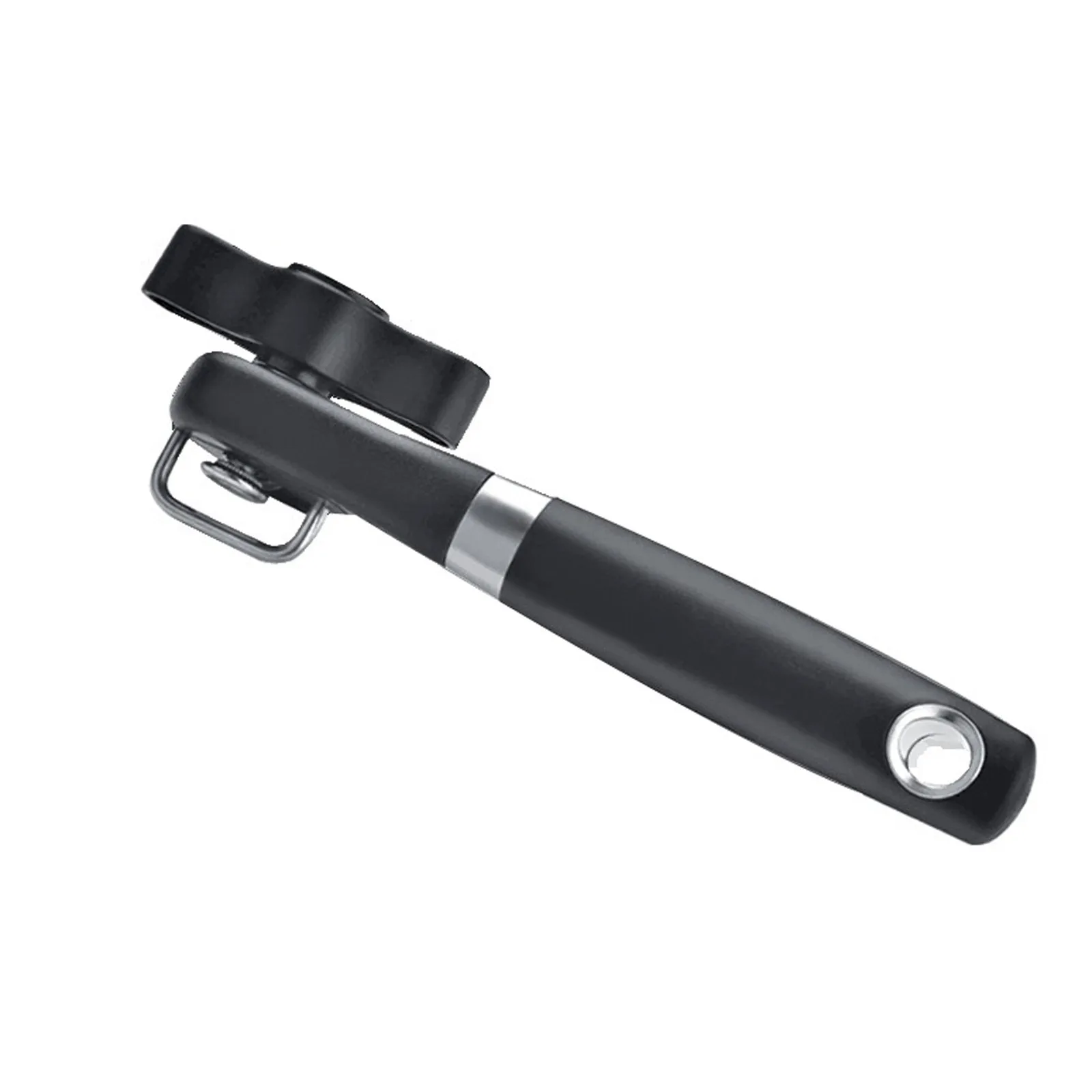 Plastic Hand-actuated Can Opener Safety Kitchen Tools Easy Grip Side Cut Manual Opener for Cans' Lid Kitchen Gadgets