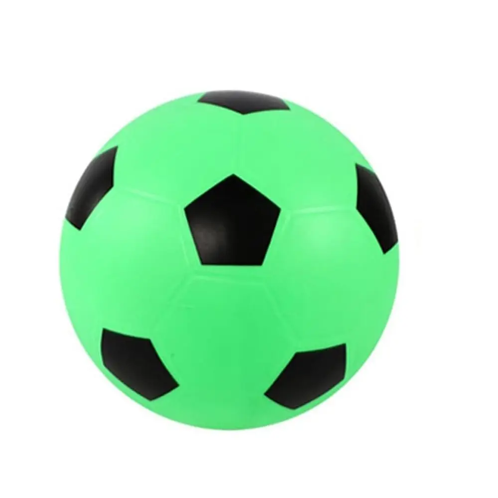 Pelota de fútbol de espuma ligera y apretable para entrenamiento de interior, silenciosa, fácil de agarrar y con poco ruido