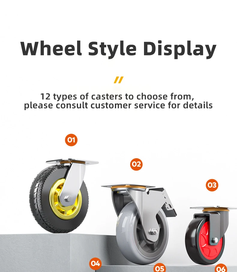 Folding cart pulling goods small trolley warehouse trailer portable four-wheeled mute shopping trolley moving flatbed trucks