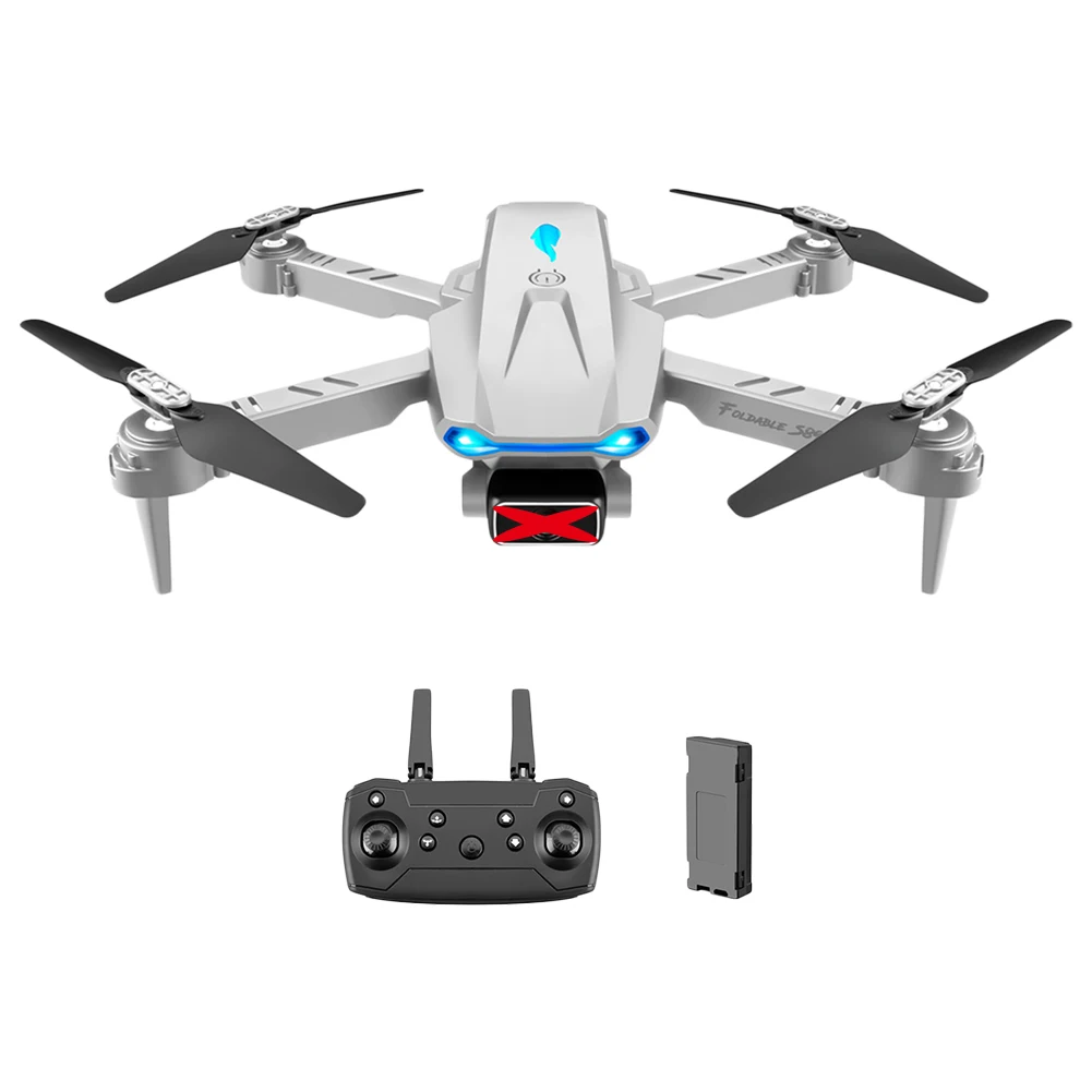 YLR/C S89 Drone 4k HD Single/Dual Camera 2.4GHz WiFi FPV  Altitude Hold Drones Brushed Foldable 6axes Rc Helicopter with Battery 