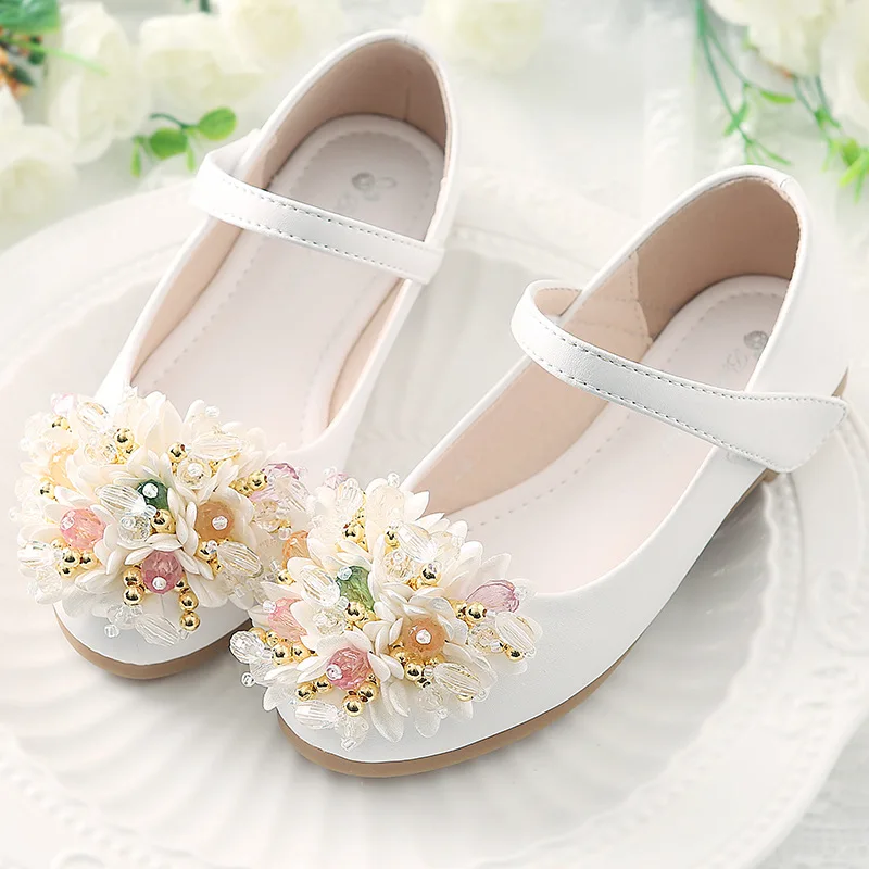 Zapatos Ni&ntilde;a Luxury Girl Leather Shoe Autumn New Child Mary Jane Shoe Fashion Princess Shoes Soft Sole Casual Shoes Kid 구두
