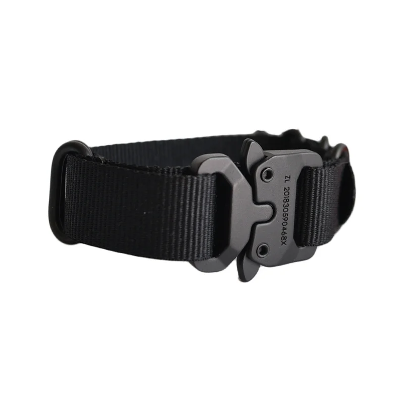 CTRLLOCK Techwear Functional Buckles Bracelet Punk Couple Hiphop Adjustable Nylon Bracelets Hand Accessory