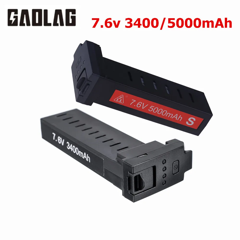Batterie Drone SG906 MAX 3400mAh 5000mAh Lipo 7.6V