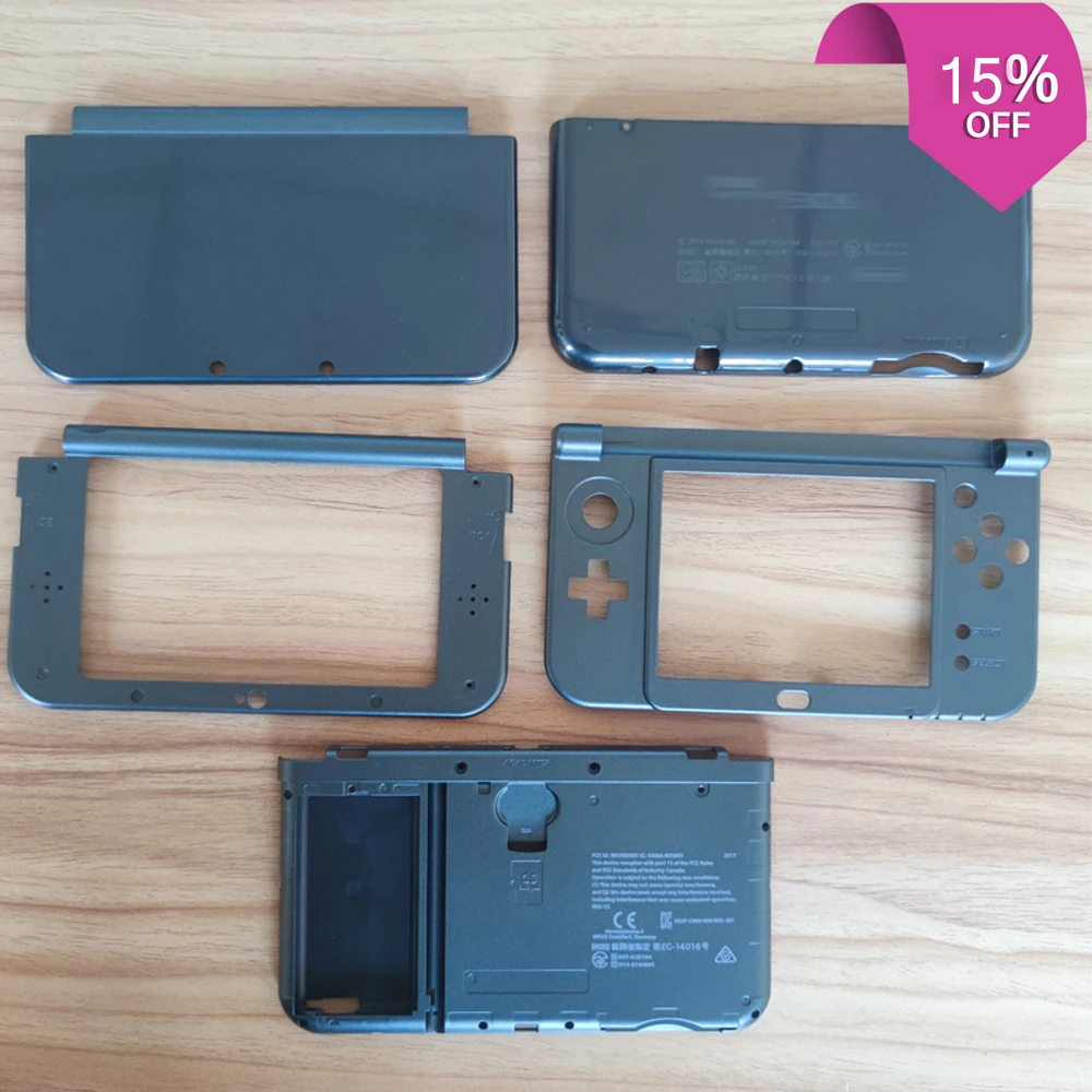 Habitação Capa para Nintendo Nova Substituição 3ds Llconsole Pcs - Image 4