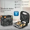 Household Double-sided Heated Sandwich Maker, Multi-function Toast Waffle Breakfast Maker EU Plug 1