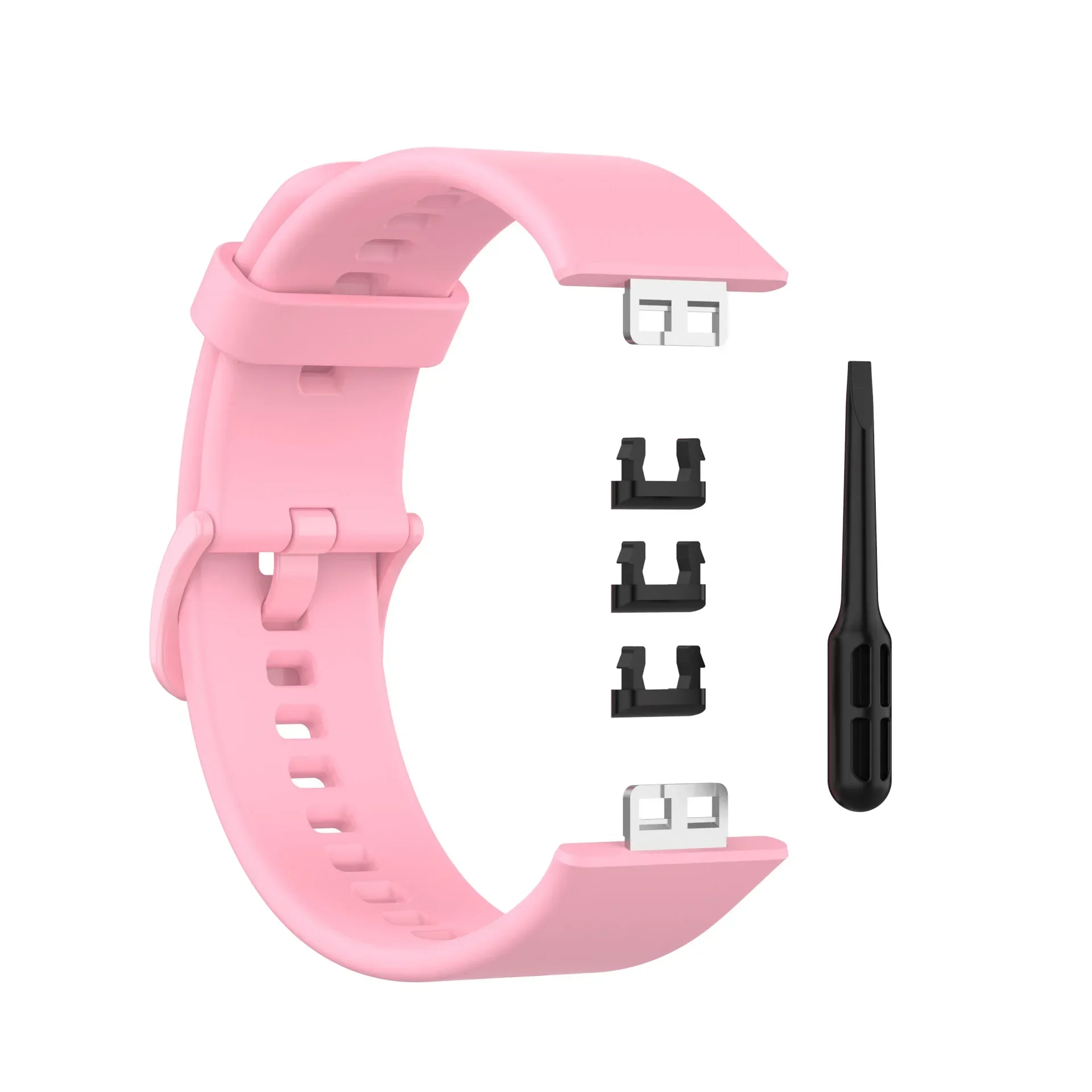 Silicone Sport Wristband for Smartwatch - Replacement Strap with Tool