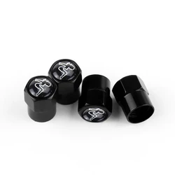 Aluminium Alloy Tire Valve Stem Caps - Set of 4 Premium Wheel Accessories (15)