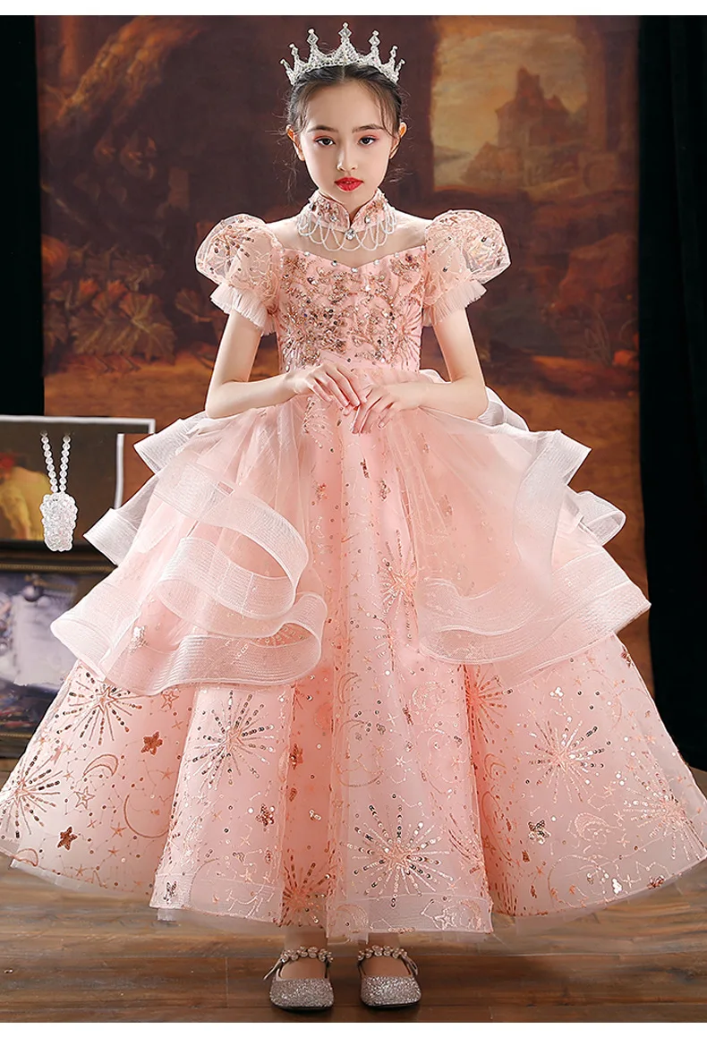 Elegant Pink Dress 4