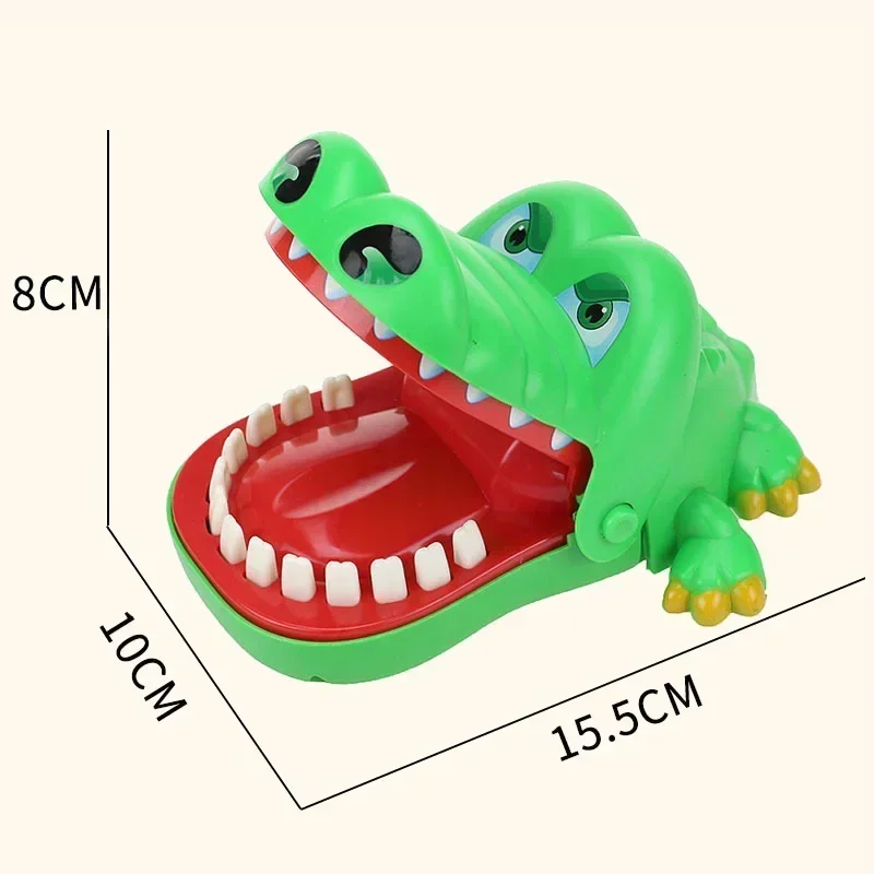 Simulation Crocodile Shark Bite Finger Decompression Toys Thrilling Trick Toys for Kids fidget toys stress relief toys crocodile toys prank toys joke toys shocking toy childrens toys